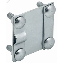 Зажим соединительный контрольный пруток 6-10мм-полоса 40мм оцинкованная сталь HDZ IEK