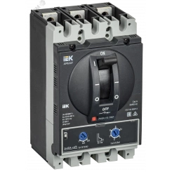 Выключатель автоматический в литом корпусе ARMAT 3P типоразмер D 50кА 125А расцепитель термомагнитный регулируемый