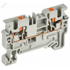 Колодка клеммная CP 4мм2 серая IEK