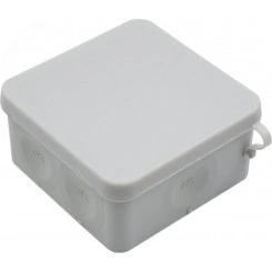 Коробка разветвительная (серый) КР2404 Коробка разветвительная (серый) КР2404