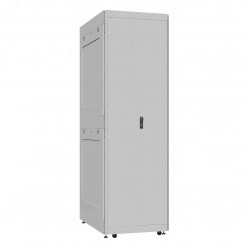 Шкаф серверный 42U 800х1200 передняя дверь: одностворчатая перфорированная IP20. задняя дверь: двустворчатая перфорированная IP20. боковые панели: глухой металл. цвет: серый RAL7035 
