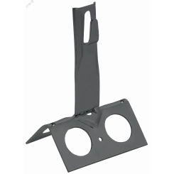 Держатель проводника круглого 6-8мм для конька широкого h=80мм оцинкованная сталь TD IEK