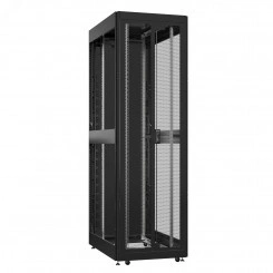 Шкаф серверный 42U 800х1200 передняя дверь: двустворчатая перфорированная IP20. задняя дверь: одностворчатая перфорированная IP20. боковые панели: без. цвет: черный RAL9005 