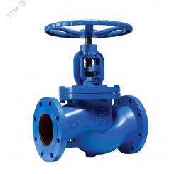 Клапан (Вентиль) запорный сальниковый фланцевый DN125 PN16 чугунный