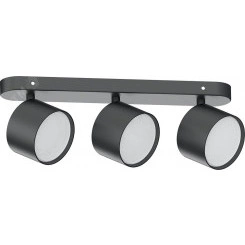 Светильник ДБО 3хGX53 без ламп наклонный черный