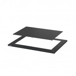 Комплект крыши с фланцем черные RAL9005 ШхГ 1200x600 мм Комплект крыши с фланцем черные RAL9005 ШхГ 1200x600 мм