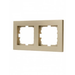 VESNA  Рамка 2-ая горизонтальная б/вст золото
