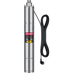 Насос скважинный винтовой НСВ-75-90 ЗУБР, 550 Вт, 90 м, корпус нерж.сталь