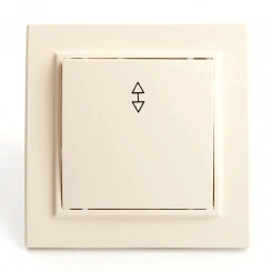 Переключатель одноклавишный, 250В, 10А, серия Эрна, слоновая кость Stekker Переключатель одноклавишный, 250В, 10А, серия Эрна, слоновая кость Stekker