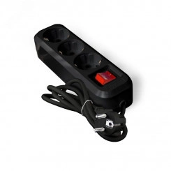 Удлинитель UNIVersal S-303 ПВС 3*1 3гн. с/з выкл 2м (еврослот) черный Удлинитель UNIVersal S-303 ПВС 3*1 3гн. с/з выкл 2м (еврослот) черный