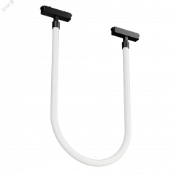 Светильник светодиодный трековый подвесной Flex Tube Opal L1000 для магнитной системы Galakti 244x26x565 мм 16 Вт 4000 K 360 град CRI>90 черный