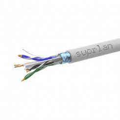 Кабель SUPRLAN Six F/UTP Cat.6 4x2xAWG23 Cu PVC Indoor 305м