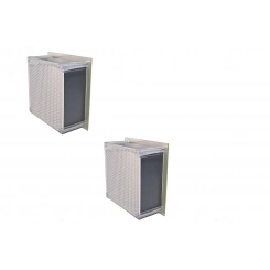 Светильник LED комплект из 2 шт ГРИЛЬЯТО ДОМИНО (СВО) 2х7Вт 2х550Лм 3,0К текстурированный рассеиватель IP20 встраиваемый