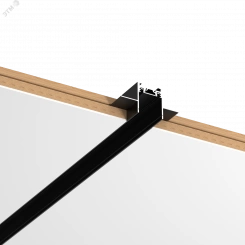 Шинопровод магнитный встраиваемый в гипсокартон для магнитной системы Galakti 1,5 м черный Шинопровод магнитный встраиваемый в гипсокартон для магнитной системы Galakti 1,5 м черный