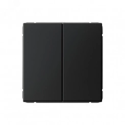 ARTGALLERY 2-клавишный переключатель, сх.6/2, 10АХ, механизм, карбон ARTGALLERY 2-клавишный переключатель, сх.6/2, 10АХ, механизм, карбон