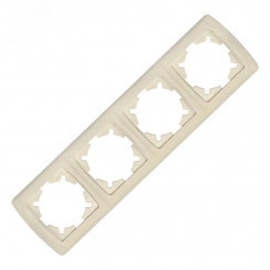 Маргарита Маргарита рамка четырехместная горизонтальная сл.кость (ivory) (еврослот) Маргарита Маргарита рамка четырехместная горизонтальная сл.кость (ivory) (еврослот)