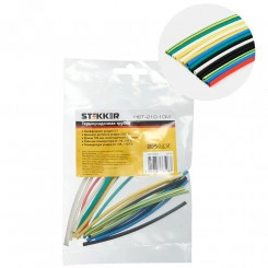 HST-210-10M Набор термоусадочных трубок 2,0/1,0, длина 10 см., усадка 2:1, мультиколор (21шт в уп) HST-210-10M Набор термоусадочных трубок 2,0/1,0, длина 10 см., усадка 2:1, мультиколор (21шт в уп)