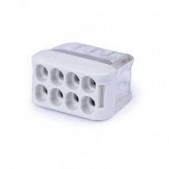 Клемма соединительная 8-проводная 0.5-2.5 (1шт) Клемма соединительная 8-проводная 0.5-2.5 (1шт)