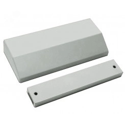 Замок электромагнитный ALM-250FT-24V, усилие удержания якоря 250 кгс, влагозащищенный, серый