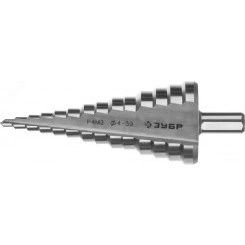 Сверло ступенчатое 4-39мм, 14 ступеней