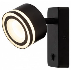 Светильник настенный WL49 BK GX53 IP20 черный Светильник настенный WL49 BK GX53 IP20 черный