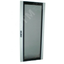 Дверь со стеклом IT-CQE 1400х600. RAL7035