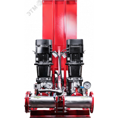 Насосная станция автоматического пожаротушения ОМНИ Гидро В2 2хCDM20-10-ПП-АВР-ЭЗ (2x0.58) на базе 2-х вертикальных насосных агрегатов