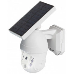 Светильник уличный  ERAFS012-10 на солнечной батарее настенный Камера с датчиком движения 6 LED