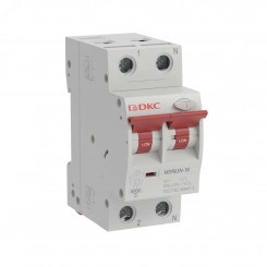 Выключатель автоматический дифференциального тока двухполюсный MDR63N, 16A, 30мА, тип A, C, 6кА, электронный, серии YON MAX Выключатель автоматический дифференциального тока двухполюсный MDR63N, 16A, 30мА, тип A, C, 6кА, электронный, серии YON MAX