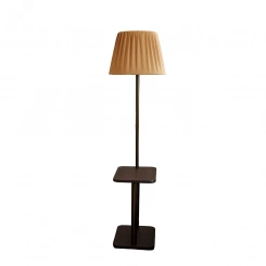 Светильник напольный НТБ 11-60-102 Ларсен-2 со стол дуб Честерфилд Ларсен Янтарь