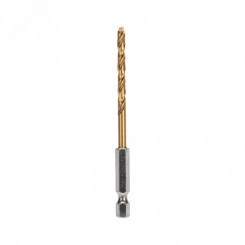 Сверло по металлу, 4,2 мм, Р6М5, ТИТАН, шестигранный хвостовик (1 шт. в упаковке) DIN 338 Сверло по металлу, 4,2 мм, Р6М5, ТИТАН, шестигранный хвостовик (1 шт. в упаковке) DIN 338