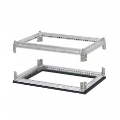 Рамы крыши и дна для шкафов CQE N оцинкованные черные RAL9005 ШхГ 300x400 мм