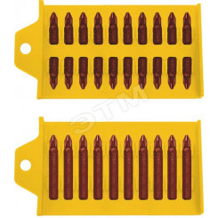 Биты односторонние 10шт., сталь S2, РН 2 х 50 мм