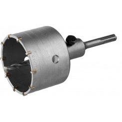 Коронка по бетону ''Мастер'' с державкой SDS-Plus, 80 мм