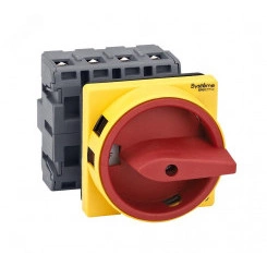 ВЫКЛЮЧАТЕЛЬ-РАЗЪЕДИНИТЕЛЬ 4P 63A IP20 С КРАСНОЙ РУКОЯТКОЙ НА ДВЕРЦУ 4 ВИНТАМИ С ЗАМКОМ ВЫКЛЮЧАТЕЛЬ-РАЗЪЕДИНИТЕЛЬ 4P 63A IP20 С КРАСНОЙ РУКОЯТКОЙ НА ДВЕРЦУ 4 ВИНТАМИ С ЗАМКОМ