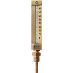 Термометр жидкостный стеклянный виброустойчивый прямой ТТ-B-150/50. П11 1/2' -30-70С