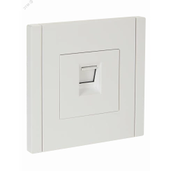 FORTE&PIANO Розетка компьютерная RJ45 кат.6 FP231 белый IEK FORTE&PIANO Розетка компьютерная RJ45 кат.6 FP231 белый IEK