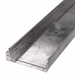 Лоток неперфорированный Стандарт 300х80х3000 (1,0 мм) (6 м/уп) Лоток неперфорированный Стандарт 300х80х3000 (1,0 мм) (6 м/уп)