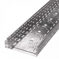 Лоток перфорированный Стандарт 300х80х3000 (1,0 мм) (6 м/уп) Лоток перфорированный Стандарт 300х80х3000 (1,0 мм) (6 м/уп)