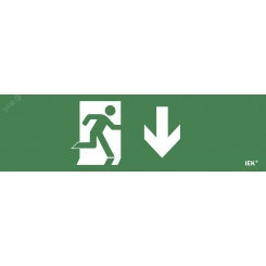 Этикетка самоклеящаяся 310х90мм ''Фигура/стрелка вниз'' IEK Этикетка самоклеящаяся 310х90мм ''Фигура/стрелка вниз'' IEK