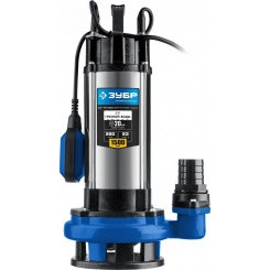 Насос дренажный для грязной воды Профессионал НПГ-Т5-1500 ЗУБР, 1500 Вт Насос дренажный для грязной воды Профессионал НПГ-Т5-1500 ЗУБР, 1500 Вт