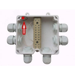 Коробка соединительная КСП-Т СЕВЕР с тампером, 24 контакта, IP66 ПАШК.685552.110 ПС