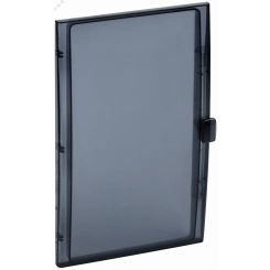 Дверца для корпуса пластикового КМПн-36 IP65 черная прозрачная TEKFOR Дверца для корпуса пластикового КМПн-36 IP65 черная прозрачная TEKFOR