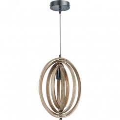 Светильник NLF-P-037-02 подвесной темный светлое дерево