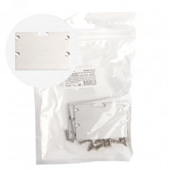 Заглушка для профиля CAB257 без отверстия (4шт) алюминий Заглушка для профиля CAB257 без отверстия (4шт) алюминий