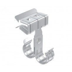 Зажим балочный 15-20 мм под трубу двойной 32 мм TDZ EKF