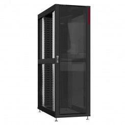 Шкаф серверный 45U 800х1070 передняя дверь: стекло IP41. задняя дверь: протект IP41. боковые панели: без. цвет: черный RAL9005 
