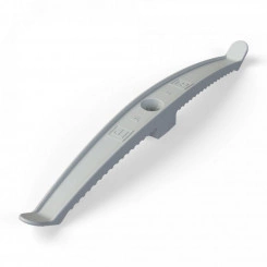 Держатель кабеля двусторонний для прямого монтажа в гофроящике серый (100 шт/кор)