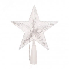 Гирлянда светодиодная из росы с макушкой на елку 9 нитей х 2м, 200LED эффект водопада теплый белый цвет 230В