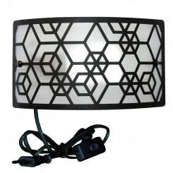 Светильник Нордика 250х140 НББ 06-40 М42 черн.муар /держ.винт /шнур черн. настенный Светильник Нордика 250х140 НББ 06-40 М42 черн.муар /держ.винт /шнур черн. настенный